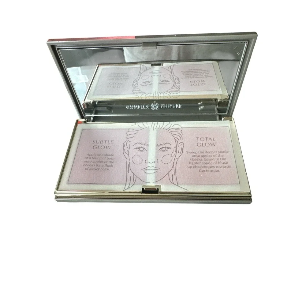 COMPLEX CULTURE‎ Good Glow Blush Duo in SO CHILL/GLOW RUSH .38oz/11g FULL New